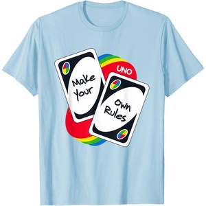 UNO – Make Your Own Rules T-Shirt(Baby Blue)