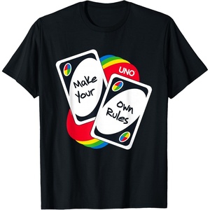 UNO – Make Your Own Rules T-Shirt(Black)