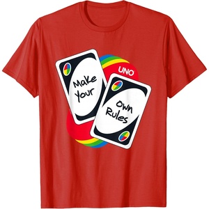UNO – Make Your Own Rules T-Shirt(Red)