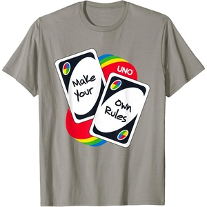 UNO – Make Your Own Rules T-Shirt(Slate Grey)