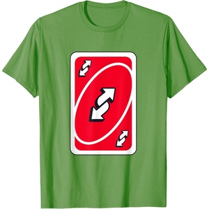 UNO – Red Reverse Card T-Shirt(Grass Green)