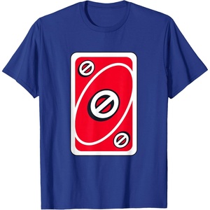UNO – Red Skip Card T-Shirt(Royal Blue)