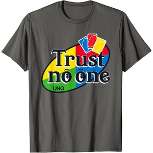 UNO – Trust No One T-Shirt(Asphalt Grey)