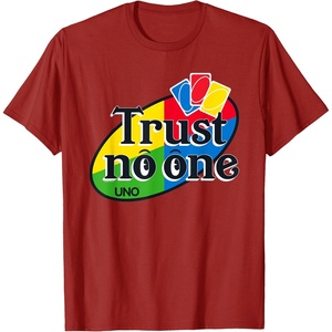 UNO – Trust No One T-Shirt(Cranberry Red)