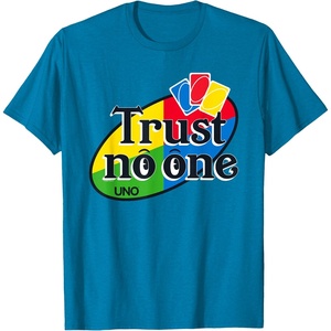 UNO – Trust No One T-Shirt(Sapphire Blue)