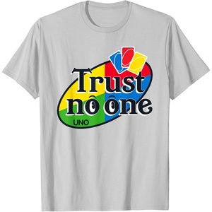 UNO – Trust No One T-Shirt(Silver Grey)