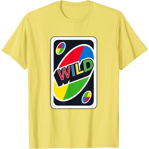UNO – Wild Card T-Shirt(Lemon Yellow)