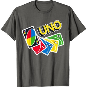 UNO How Do You Uno Card Game T Shirts and Tees for Men and Women(Asphalt Grey)
