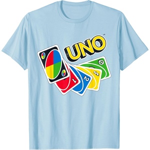UNO How Do You Uno Card Game T Shirts and Tees for Men and Women(Baby Blue)