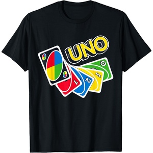 UNO How Do You Uno Card Game T Shirts and Tees for Men and Women(Black)