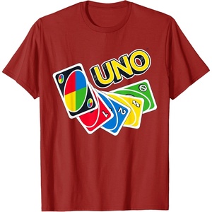 UNO How Do You Uno Card Game T Shirts and Tees for Men and Women(Cranberry Red)