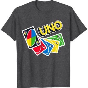 UNO How Do You Uno Card Game T Shirts and Tees for Men and Women(Dark Heather Grey)