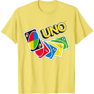 UNO How Do You Uno Card Game T Shirts and Tees for Men and Women(Lemon Yellow)