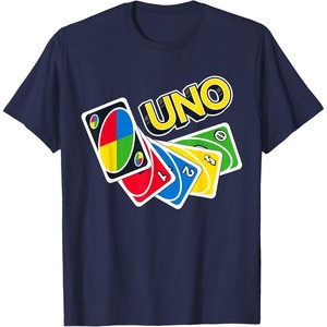 UNO How Do You Uno Card Game T Shirts and Tees for Men and Women(Navy Blue)