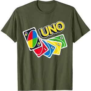 UNO How Do You Uno Card Game T Shirts and Tees for Men and Women(Olive Green)