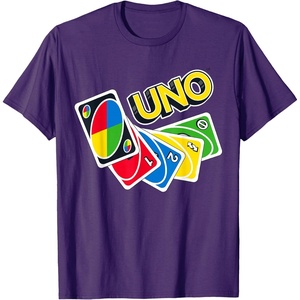 UNO How Do You Uno Card Game T Shirts and Tees for Men and Women(Purple)