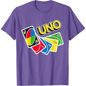 UNO How Do You Uno Card Game T Shirts and Tees for Men and Women(Purple Heather)