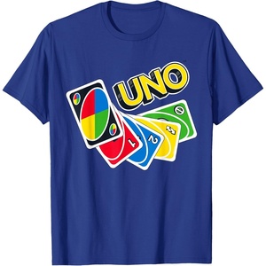 UNO How Do You Uno Card Game T Shirts and Tees for Men and Women(Royal Blue)
