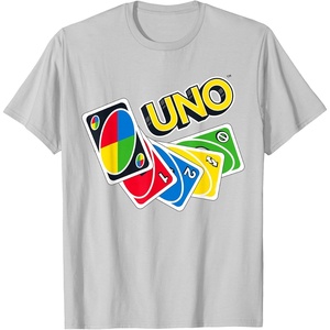 UNO How Do You Uno Card Game T Shirts and Tees for Men and Women(Silver Grey)