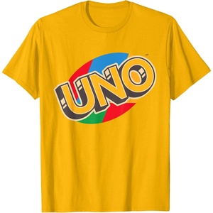 UNO Vintage Game Night Logo T-Shirt(Golden Yellow)