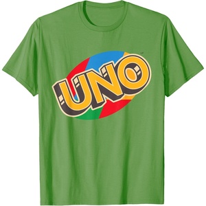 UNO Vintage Game Night Logo T-Shirt(Grass Green)