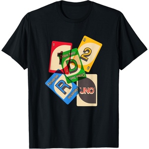UNO Vintage Game Night T-Shirt(Black)