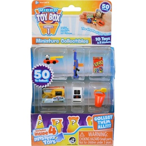 World’s Smallest Micro Toy Box Series 1 Mini Collectible(10 pack)