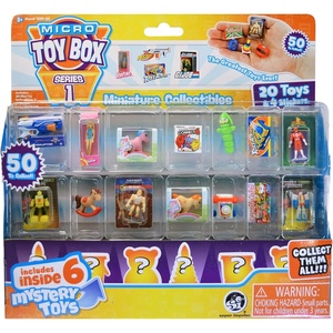 World’s Smallest Micro Toy Box Series 1 Mini Collectible(20 pack)