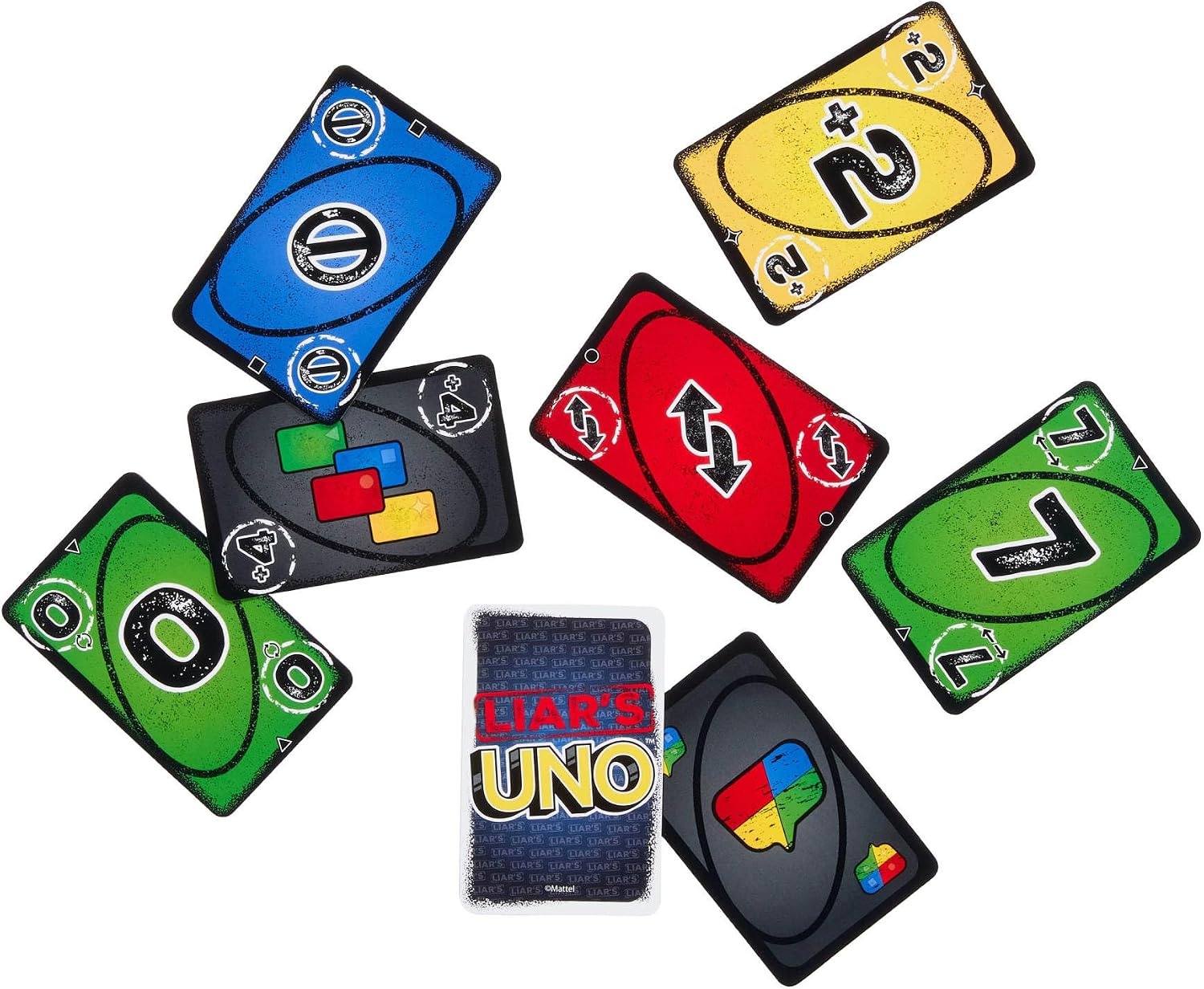 image:imageMattel Games Liars UNO Card Game in Storage TinAges 7 26 Players Bluffing amp Trickery Play Outwit Other Players for Kids Teens amp Family Game Night Amazon Exclusive