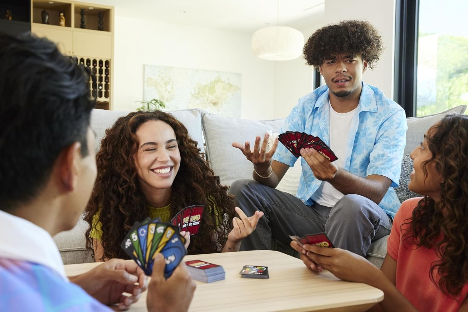 image:imageMattel Games UNO Show em No Mercy Card Game for Kids Adults amp Family Parties amp Travel with Extra Cards Special Rules amp Tougher Penalties With extra cards special rules and heavier penalties 7 26 players HWV18Multicolor