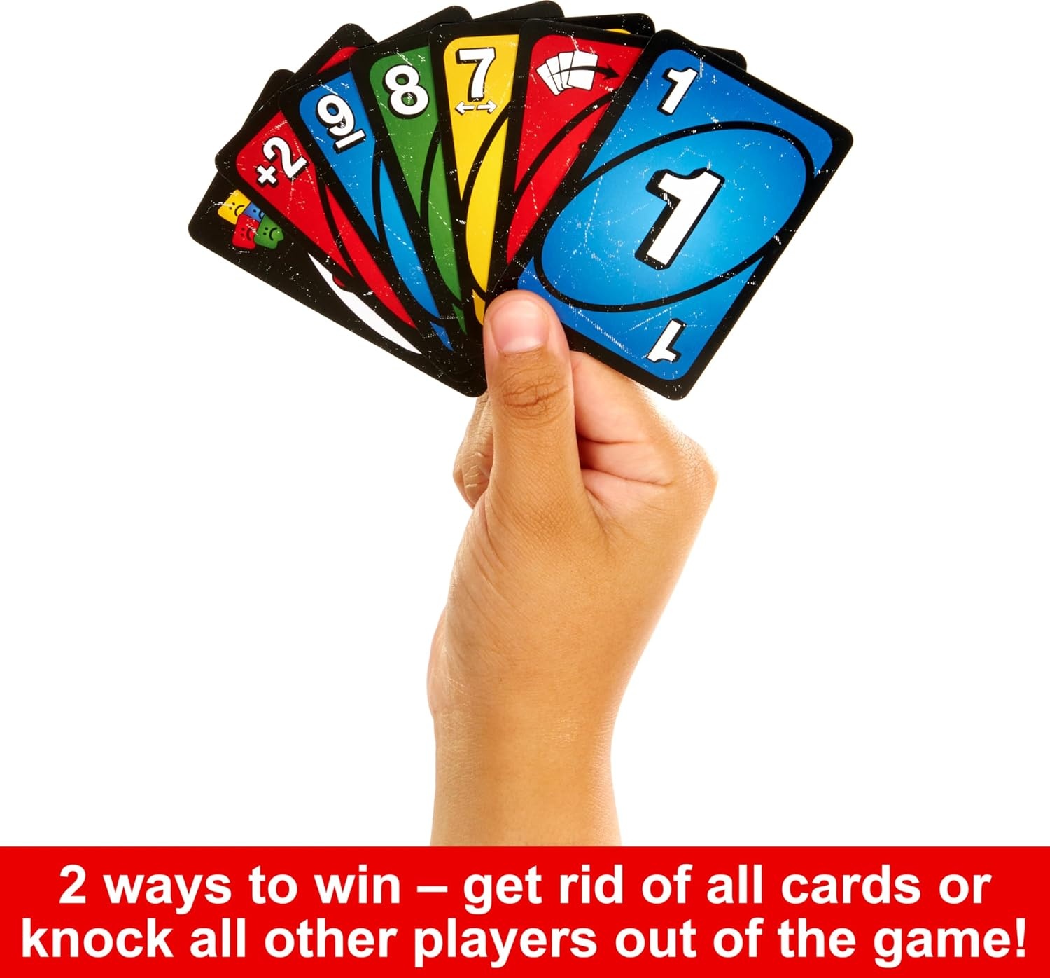 image:imageMattel Games UNO Show em No Mercy Card Game in Storage TinAges 7 Extra Cards Special Rules amp Tougher Penalties for Kids Teens amp Family Game Night 26 Players Amazon Exclusive