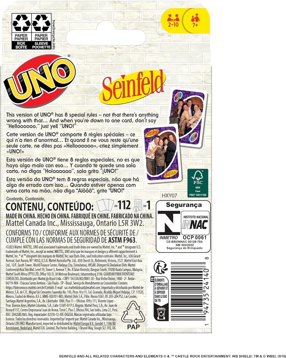 image:imageMattel Games UNO Beetlejuice Beetlejuice Card Game for Kids Adults amp Family with Deck amp Special Rule Inspired by The MoviePack of 8