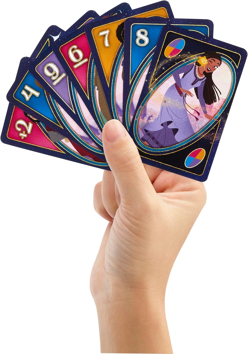image:imageMattel Games UNO Disney Wish Card Game for Kids Family Night amp Adults with Characters from The Movie amp Special Rule 2 to 10 Players