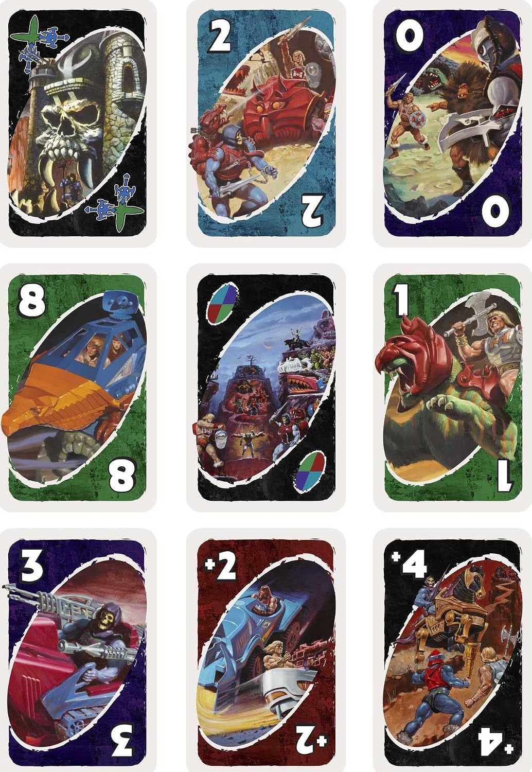 image:imageMattel Games UNO Masters of The Universe Card Game for Kids Adults and Game Night with Special Rule for 210 Players