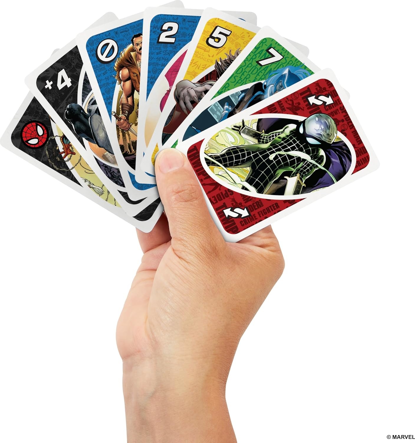 image:imageMattel Games UNO The Amazing SpiderMan Card Game for Kids Adults amp Family Nights with Collectible Deck amp Special Rule Inspired by the Marvel Comic Book Series