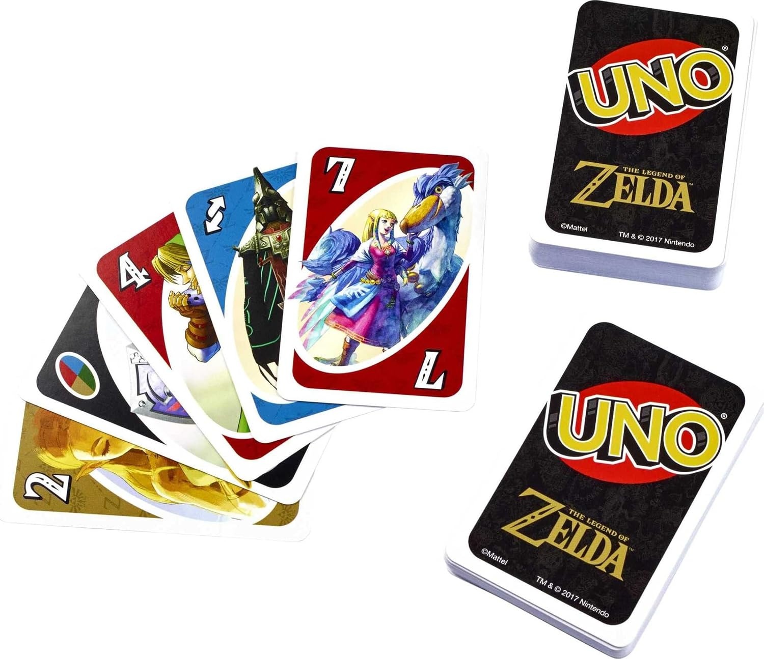 image:imageMattel Games UNO the Legend of Zelda Card Game for Family Night with Themed Graphics amp Special RuleMedium