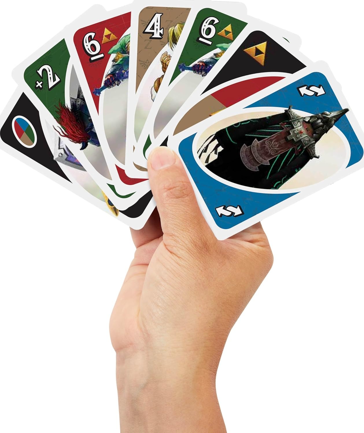 image:imageMattel Games UNO the Legend of Zelda Card Game for Family Night with Themed Graphics amp Special RuleMedium