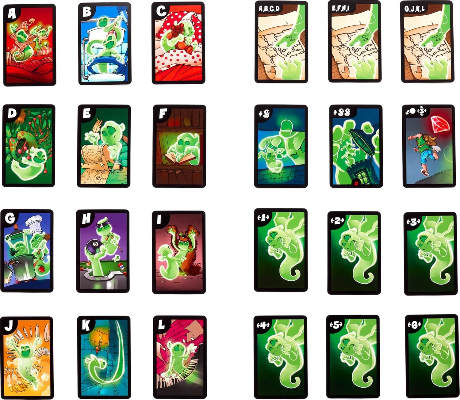 image:imageMattel Games Ghost Fightin Treasure Hunters Anniversary Edition Board Game Cooperative Family Game with Two Ways to Play Including a One vs All Mode for 25 Players