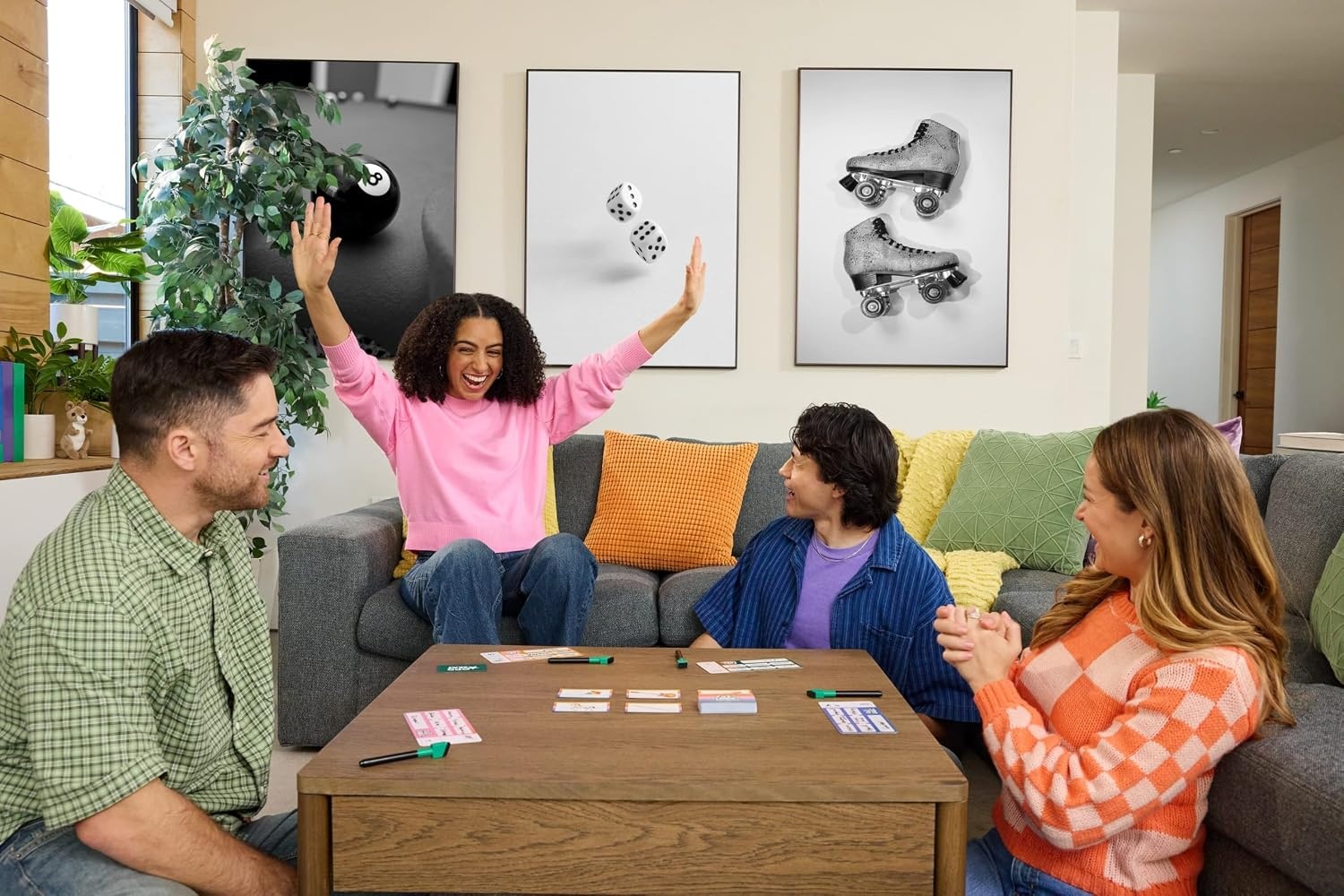 image:imageMattel Games Odd Logic Family Party Game for Tweens Teens Grownups Game Night Fun amp Parties for 36 Players Ages 10 Make it Make Sense