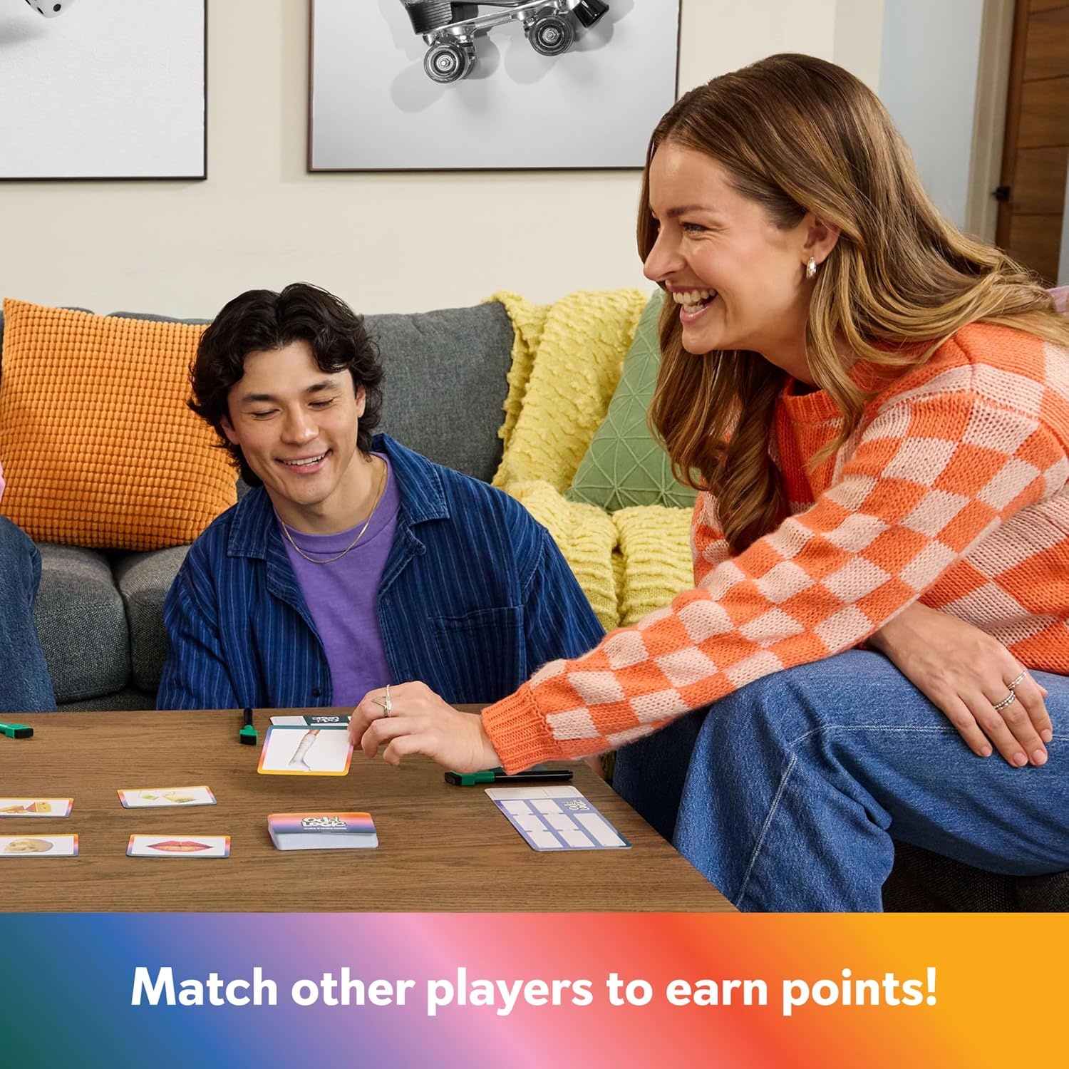 image:imageMattel Games Odd Logic Family Party Game for Tweens Teens Grownups Game Night Fun amp Parties for 36 Players Ages 10 Make it Make Sense