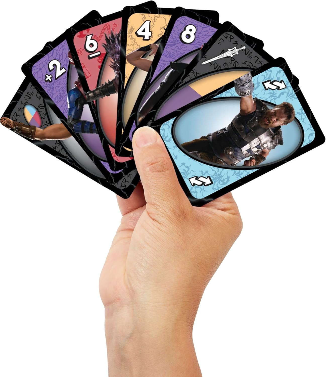 image:imageMattel Games UNO Masters of the Universe Card Game with Storage Tin Themed MovieInspired Card Game in for Kids eens amp Family Game Night Ages 7 210 Players Amazon Exclusive