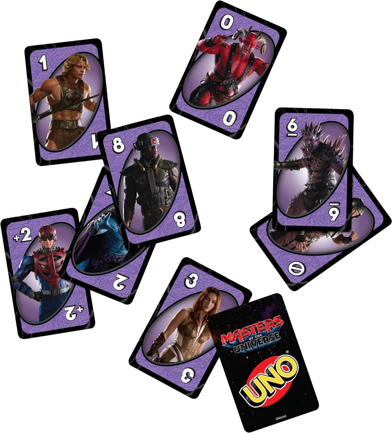 image:imageMattel Games UNO Masters of the Universe Card Game with Storage Tin Themed MovieInspired Card Game in for Kids eens amp Family Game Night Ages 7 210 Players Amazon Exclusive