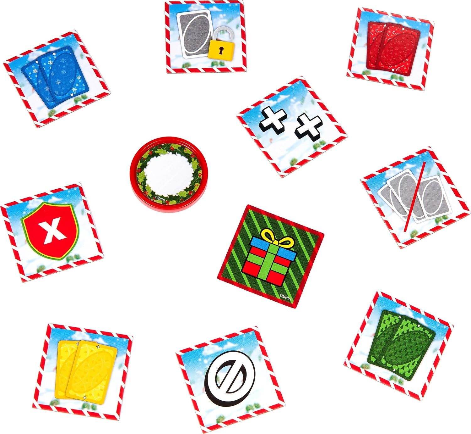 image:imageMattel Games UNO Advent Calendar Card Game for Ages 7 24 Players