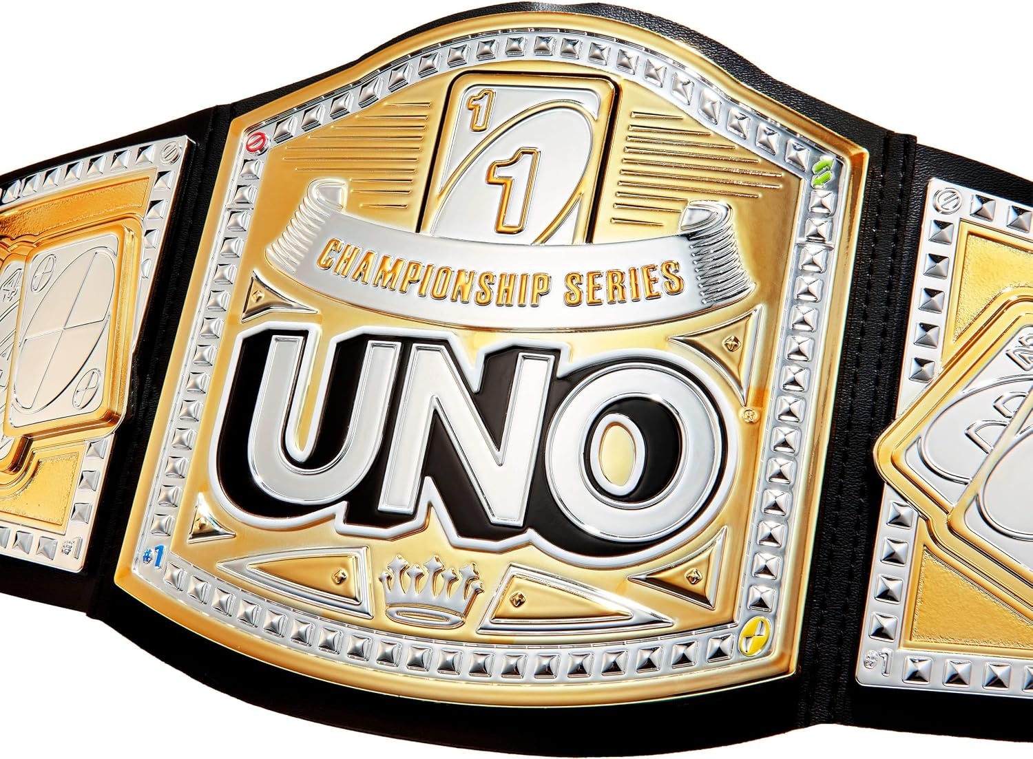 image:imageMattel Games UNO Championship Series Belt Wearable Prize for Card Game Tournament Winners Adjustable Fit with EasyFasten Design