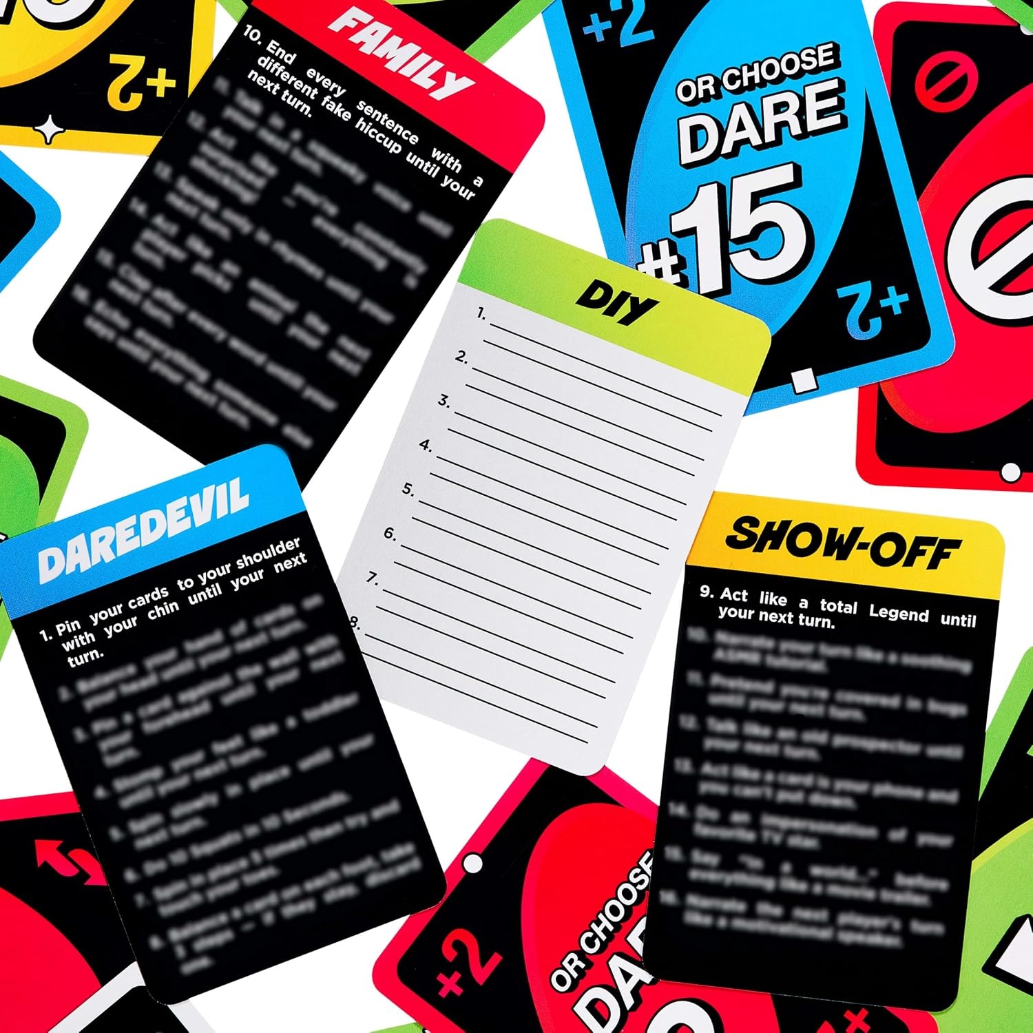 image:imageMattel Games UNO Dare Card Game Ages 7 210 Players