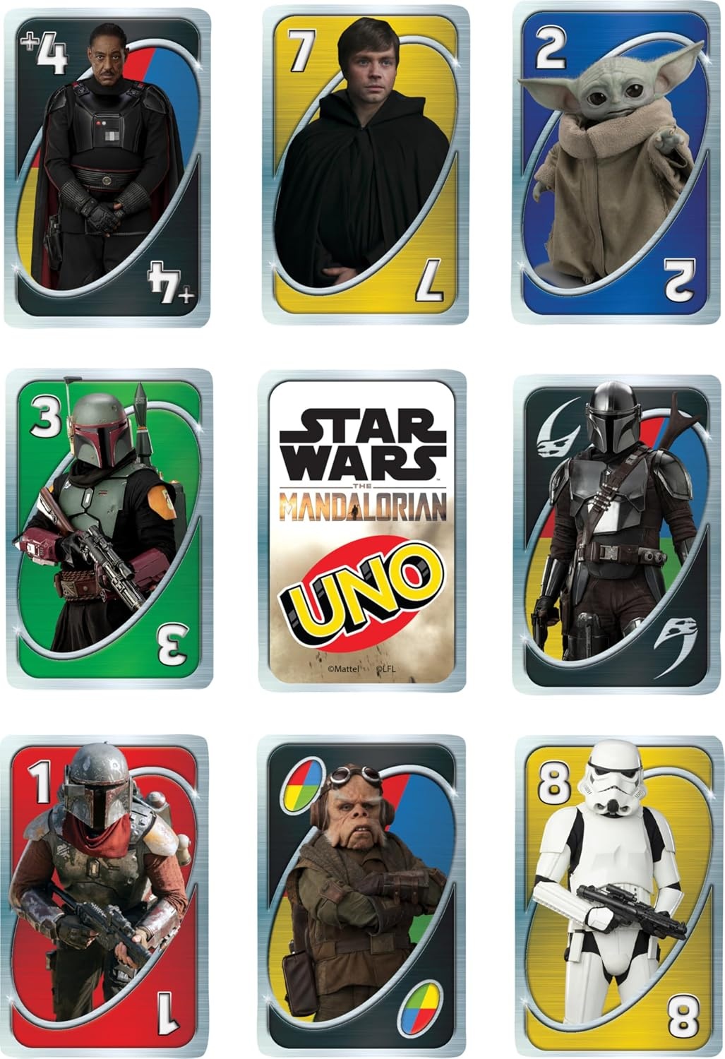 image:imageMattel Games UNO Star Wars Card Game Ages 7 210 Players