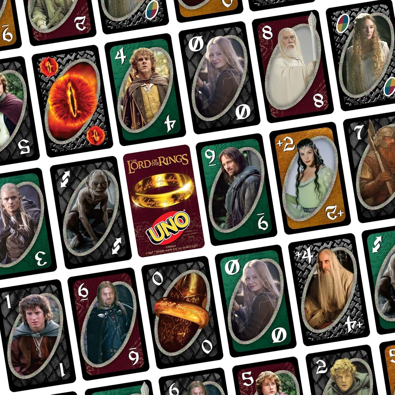 image:imageMattel Games UNO The Lord of The Rings Card Game for Kids Adults amp Families Travel amp Camping Inspired by the Movies