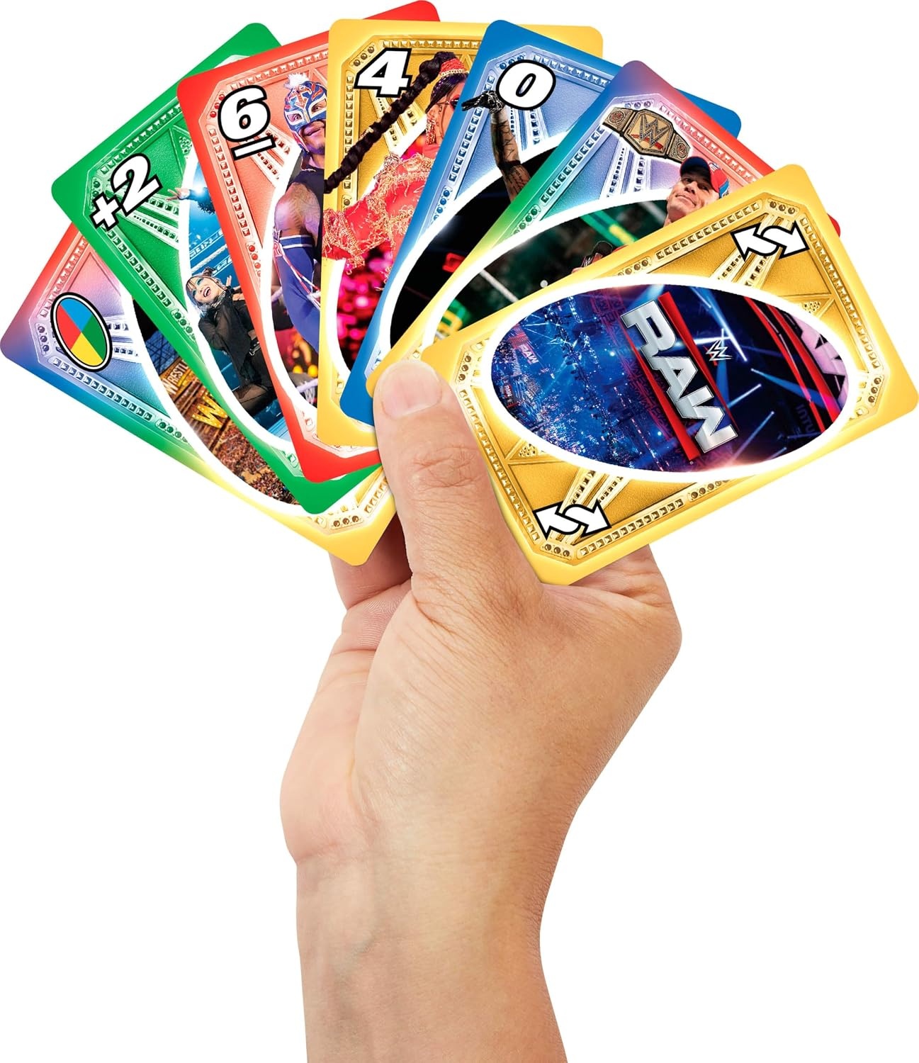 image:imageMattel Games UNO WWE Card Game Ages 7 210 Players